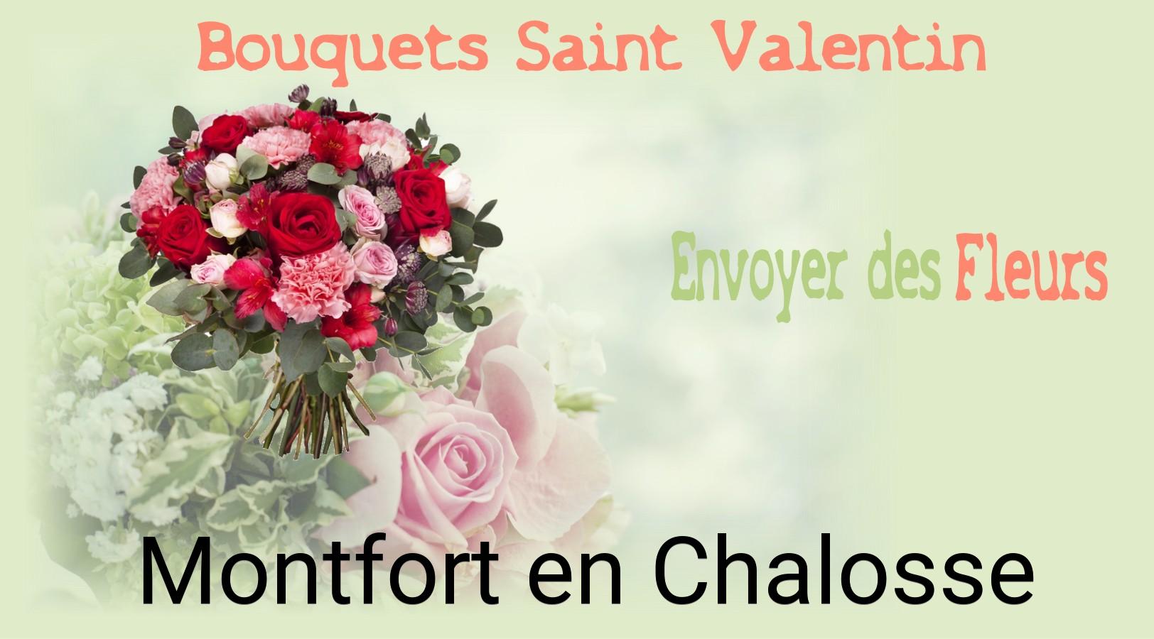 Roses de Saint-Valentin livrées à Montfort-en-Chalosse